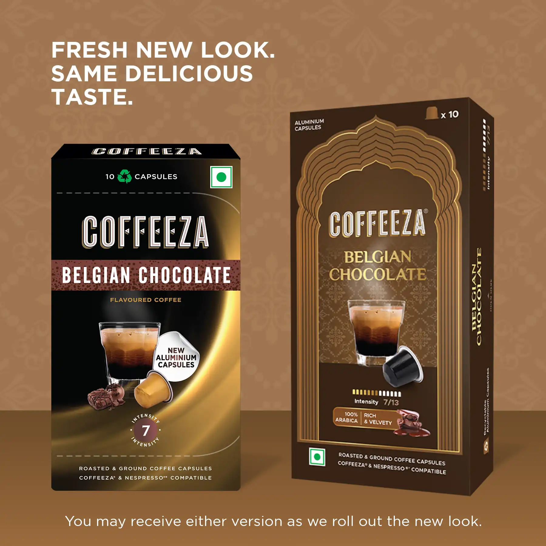 Belgian Chocolate 100% Arabica Flavoured Aluminium Coffee Capsules (Limited Edition) - Image 3