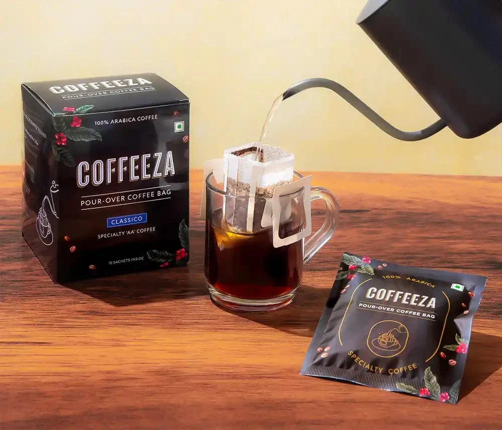 Classico - 100% AA Arabica Pour-Over Coffee Bags | No Equipment Needed - Image 4