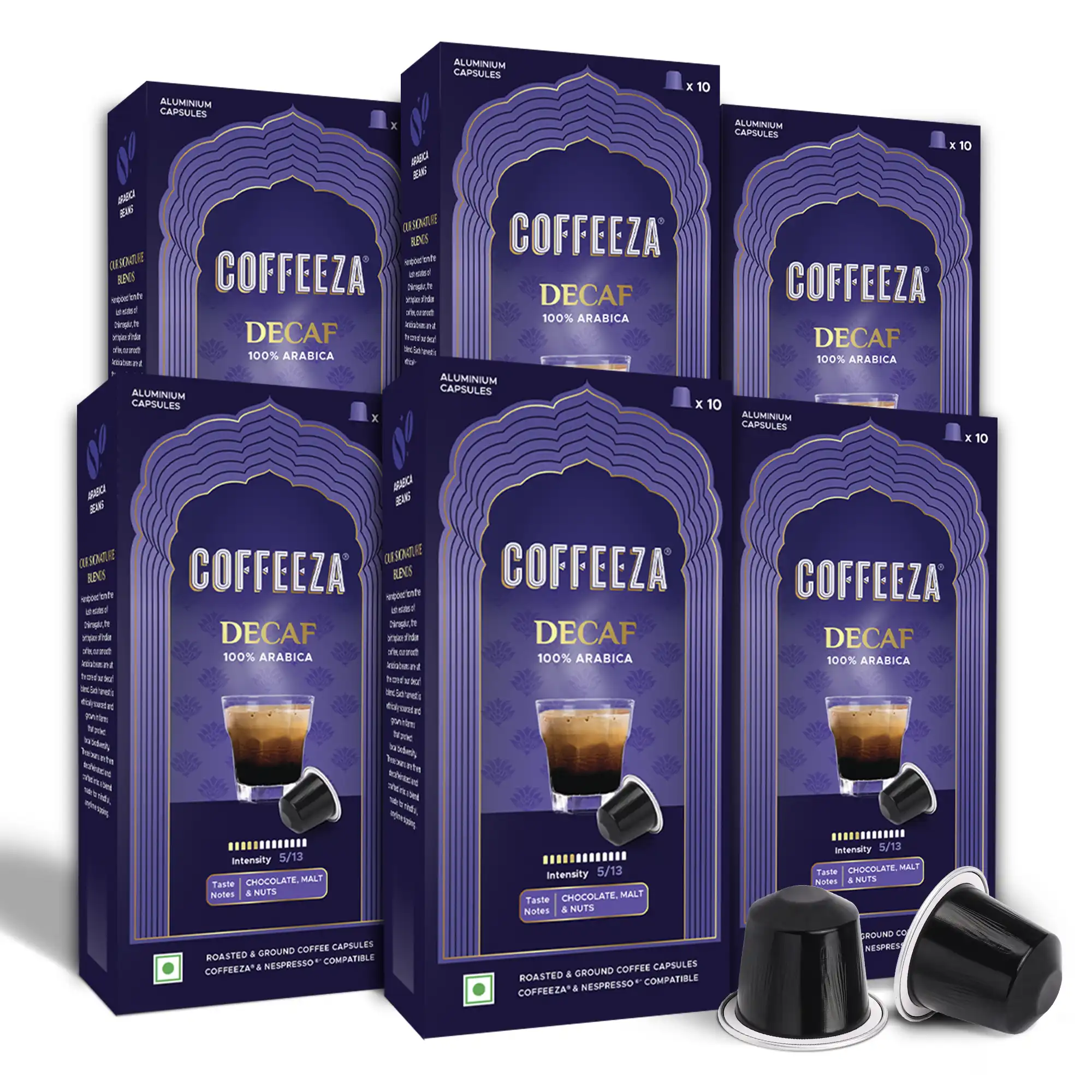 Coffeeza Decaf Aluminium Coffee Capsules - Image 10