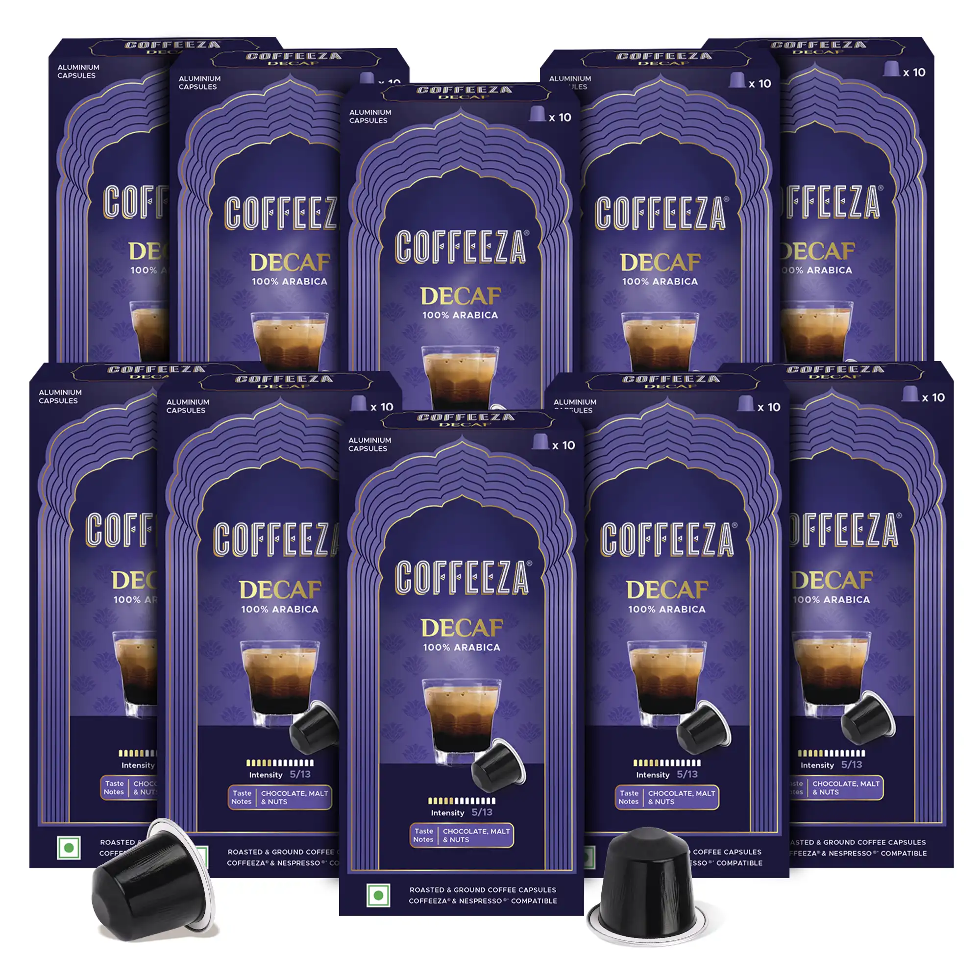 Coffeeza Decaf Aluminium Coffee Capsules - Image 11