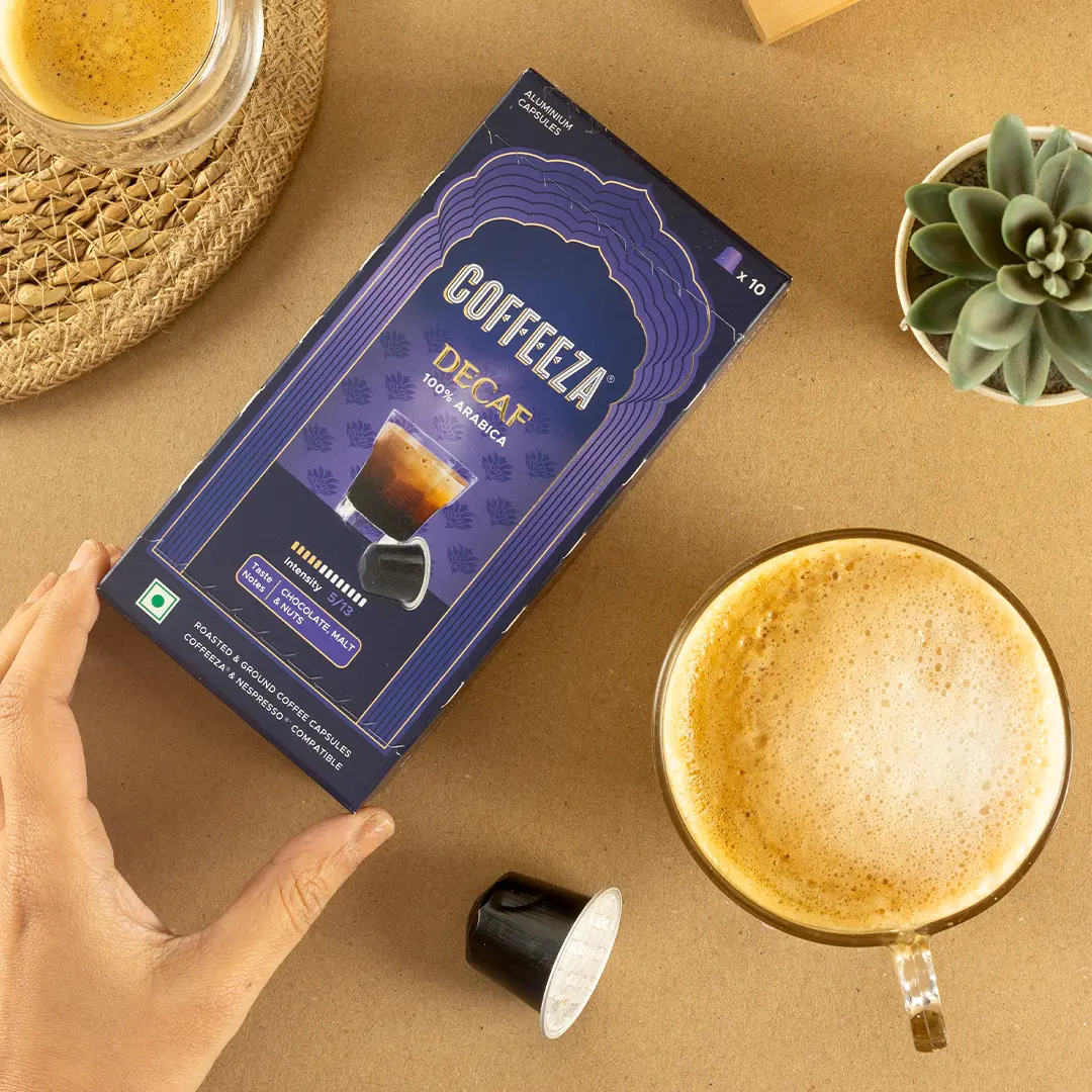 Coffeeza Decaf Aluminium Coffee Capsules - Image 4