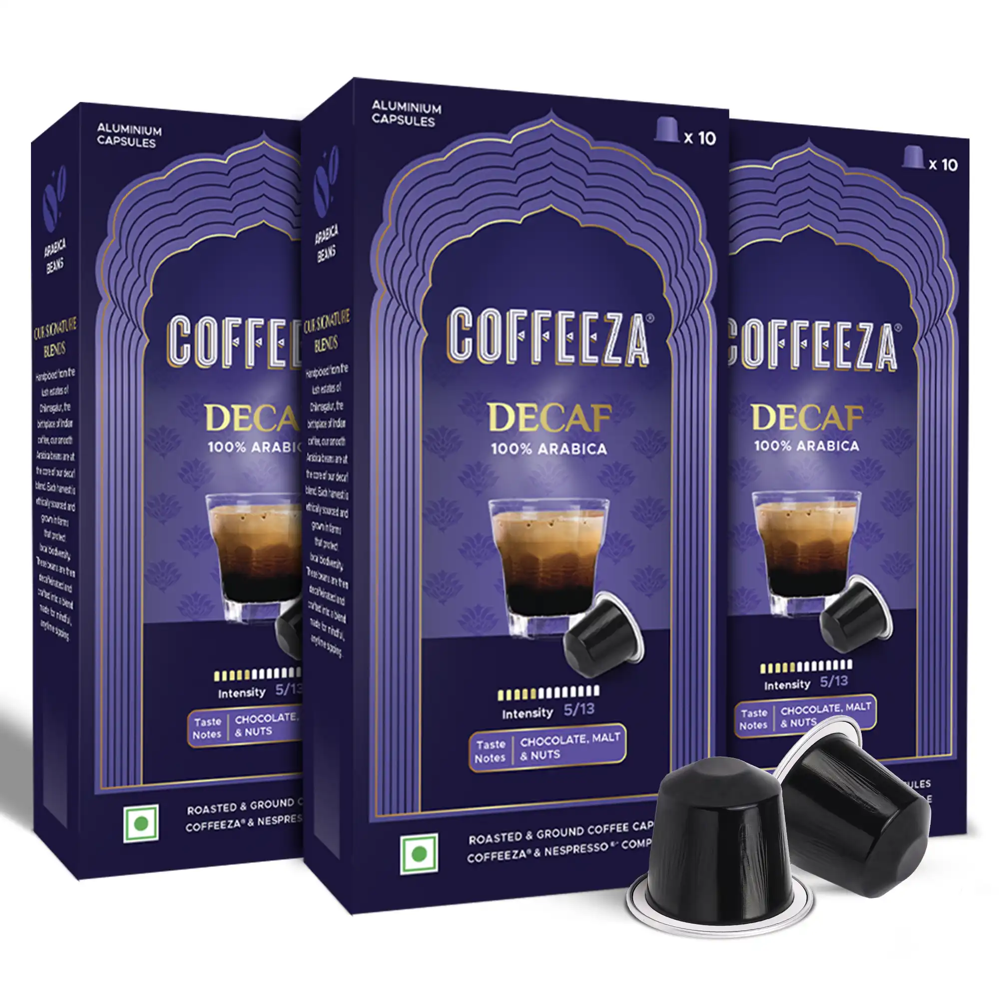 Coffeeza Decaf Aluminium Coffee Capsules - Image 9