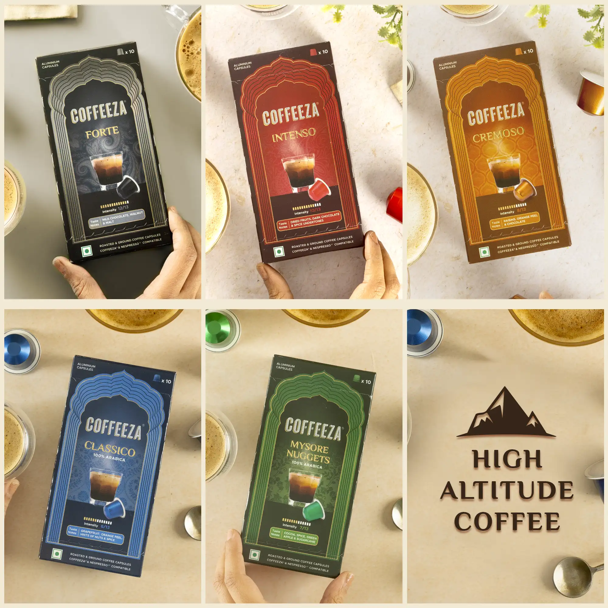 Coffeeza Variety Pack of 5 Coffee Capsules – Standard Blends - Image 4