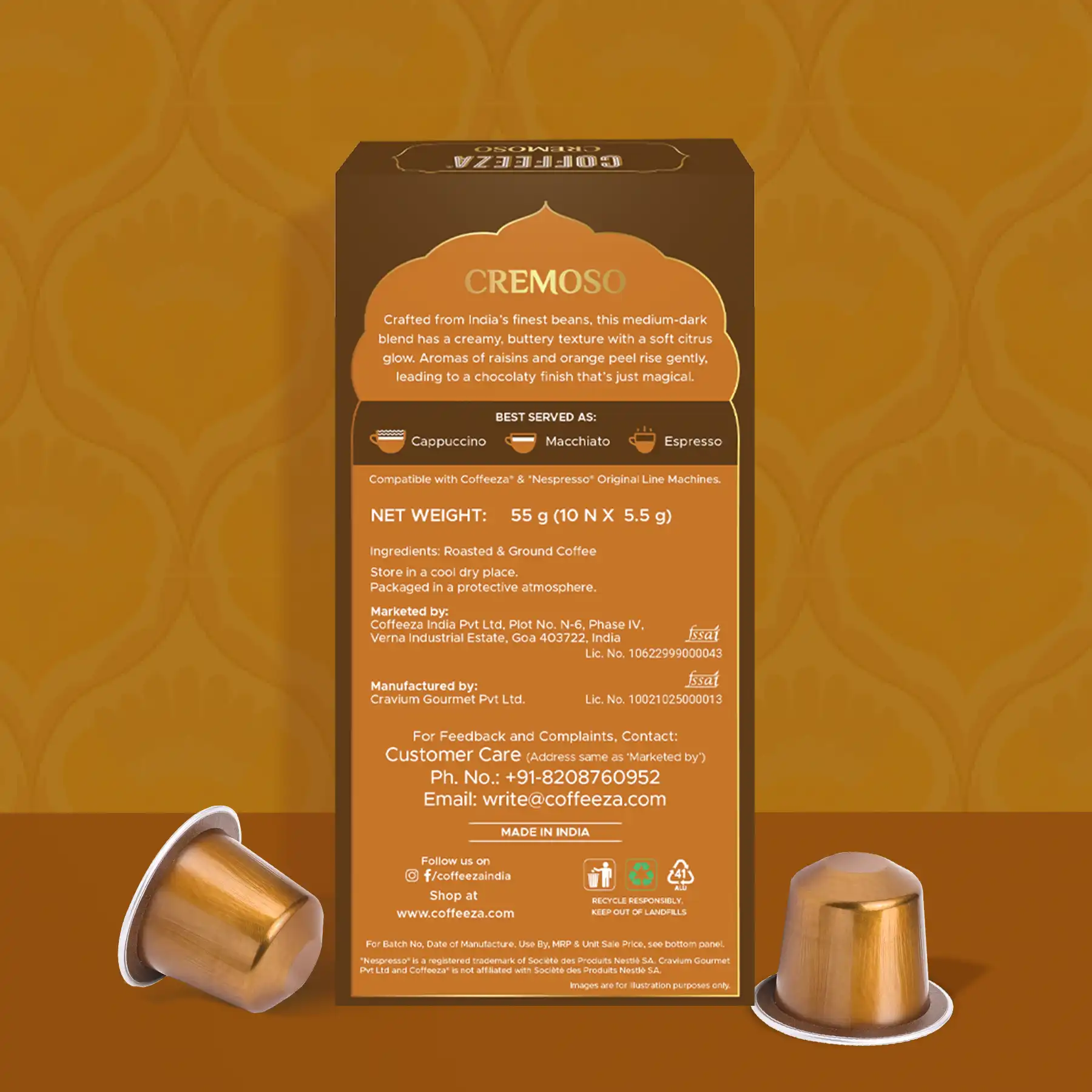 Cremoso Aluminium Coffee Capsules - Image 6