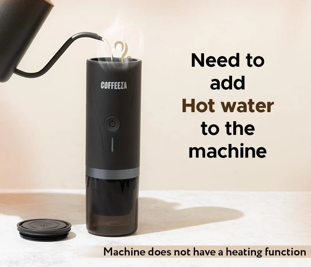 Finero Mini Portable Espresso Machine + Frothimo Pro Milk Frother & Heater + 10 FREE Coffee Pods+ 1 Year Membership Benefits - Image 7