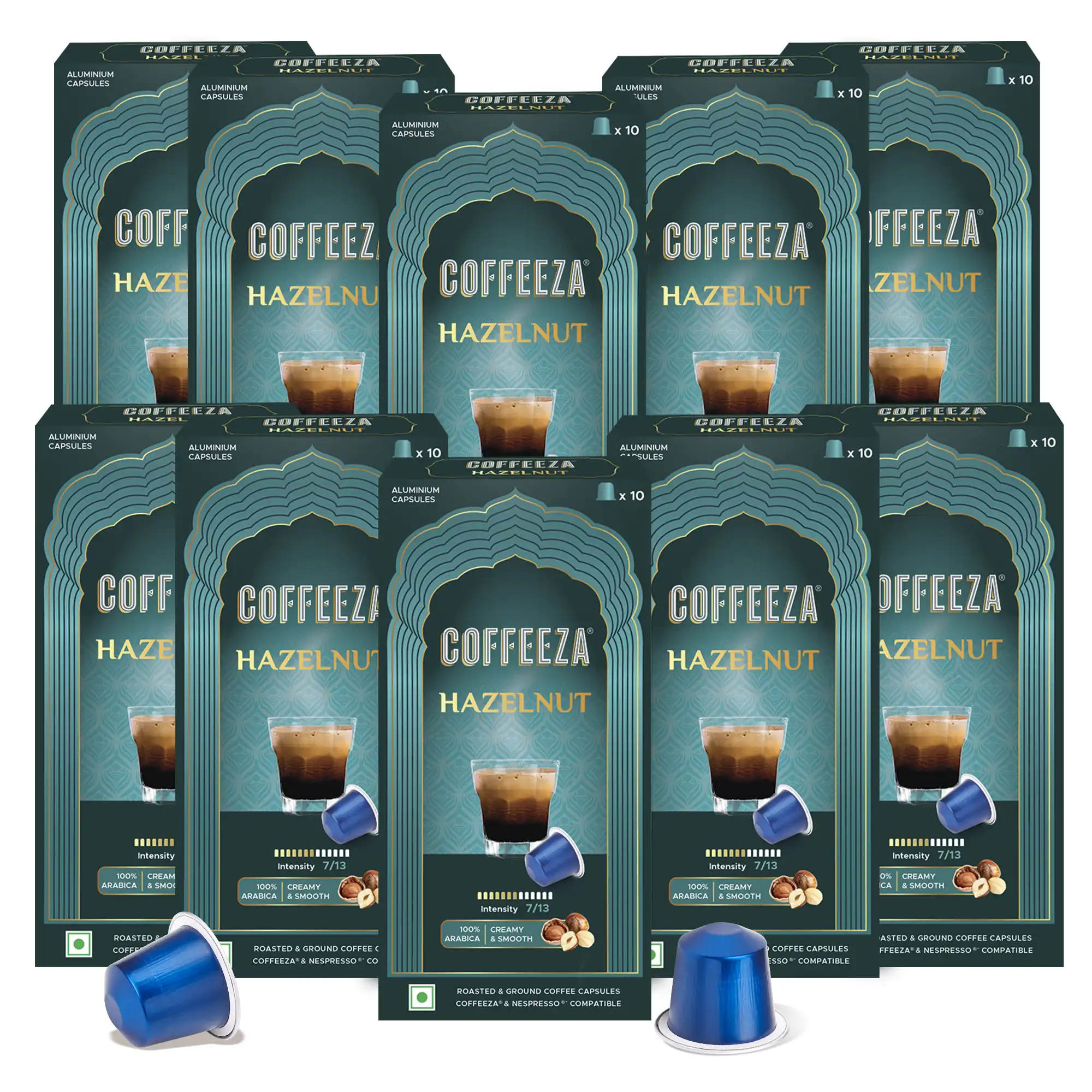 Hazelnut  100% Arabica Flavoured Aluminium Coffee Capsules - Image 11