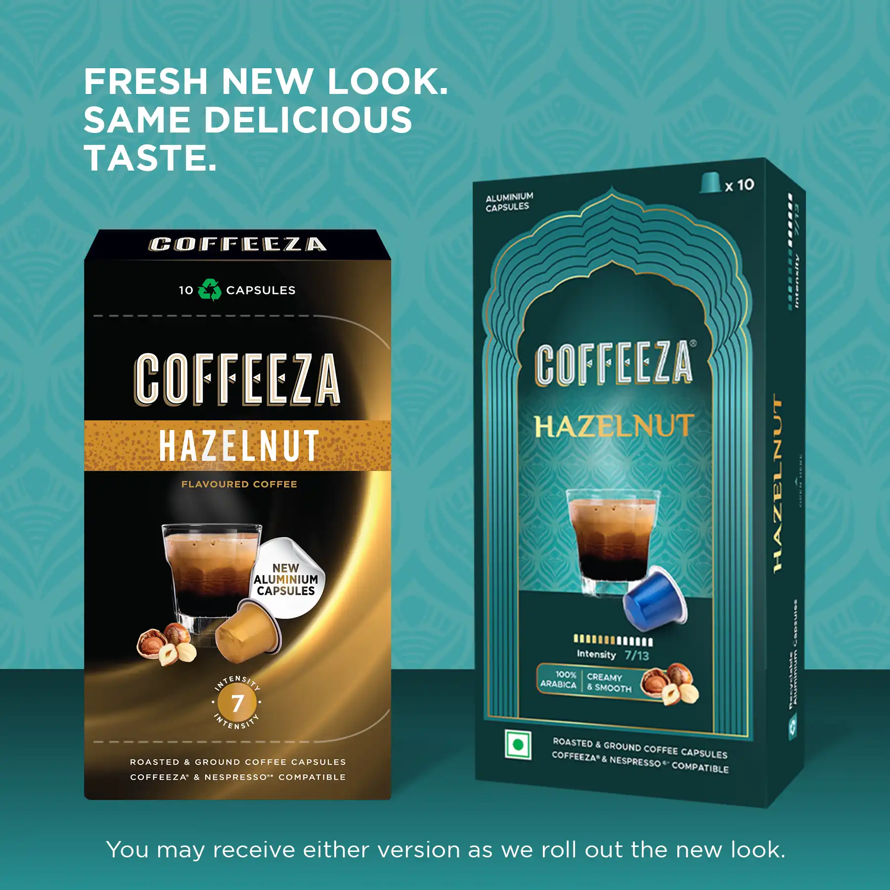 Hazelnut  100% Arabica Flavoured Aluminium Coffee Capsules - Image 3