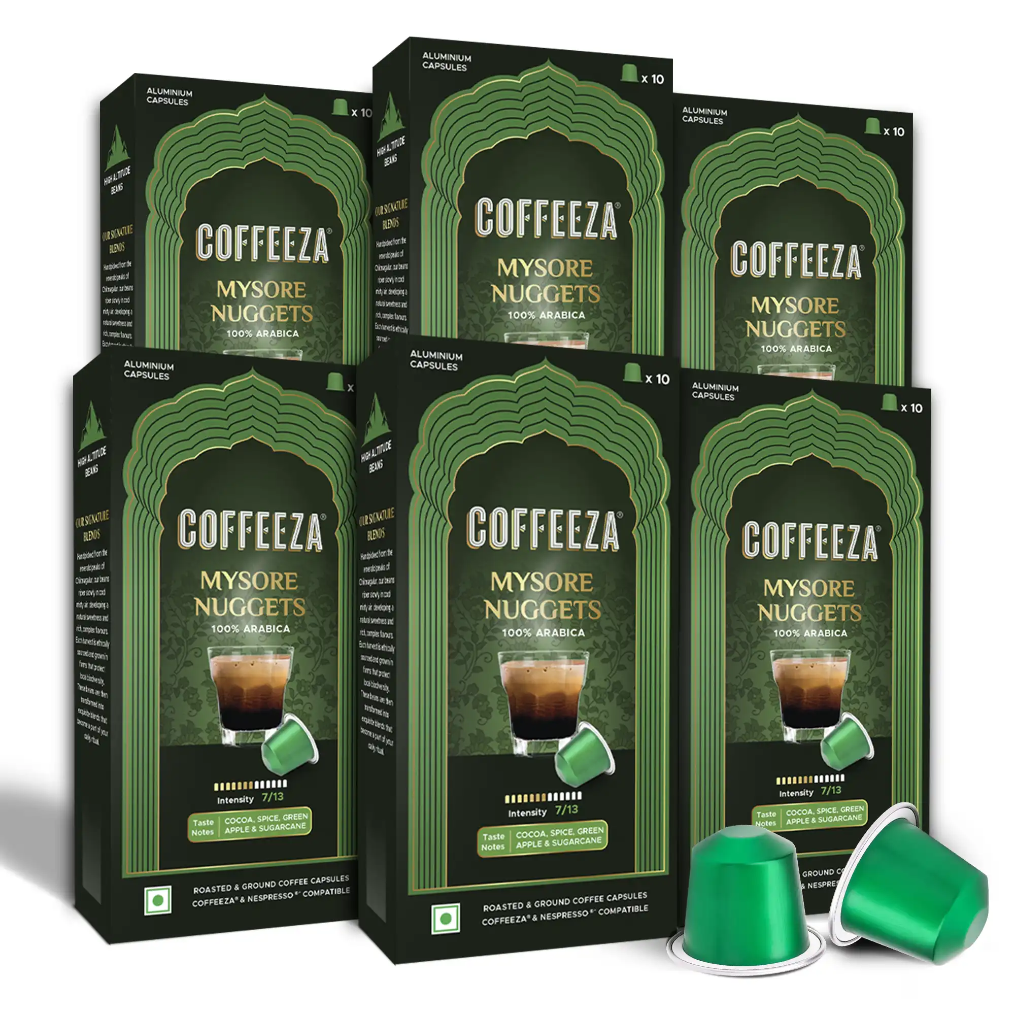 Mysore Nuggets AAA Grade Arabica Aluminium Coffee Capsules - Specialty Coffee - Image 10