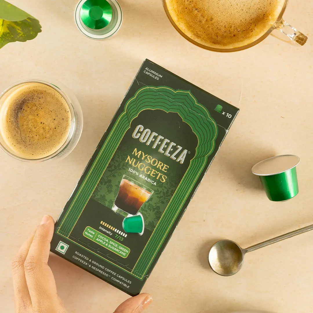 Mysore Nuggets AAA Grade Arabica Aluminium Coffee Capsules - Specialty Coffee - Image 5