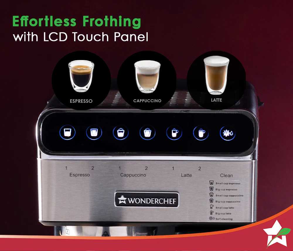 Regenta Automatic Coffee Maker | 20-bar Pressure | Automatic Milk Steamer | 2 Year Warranty - Image 5