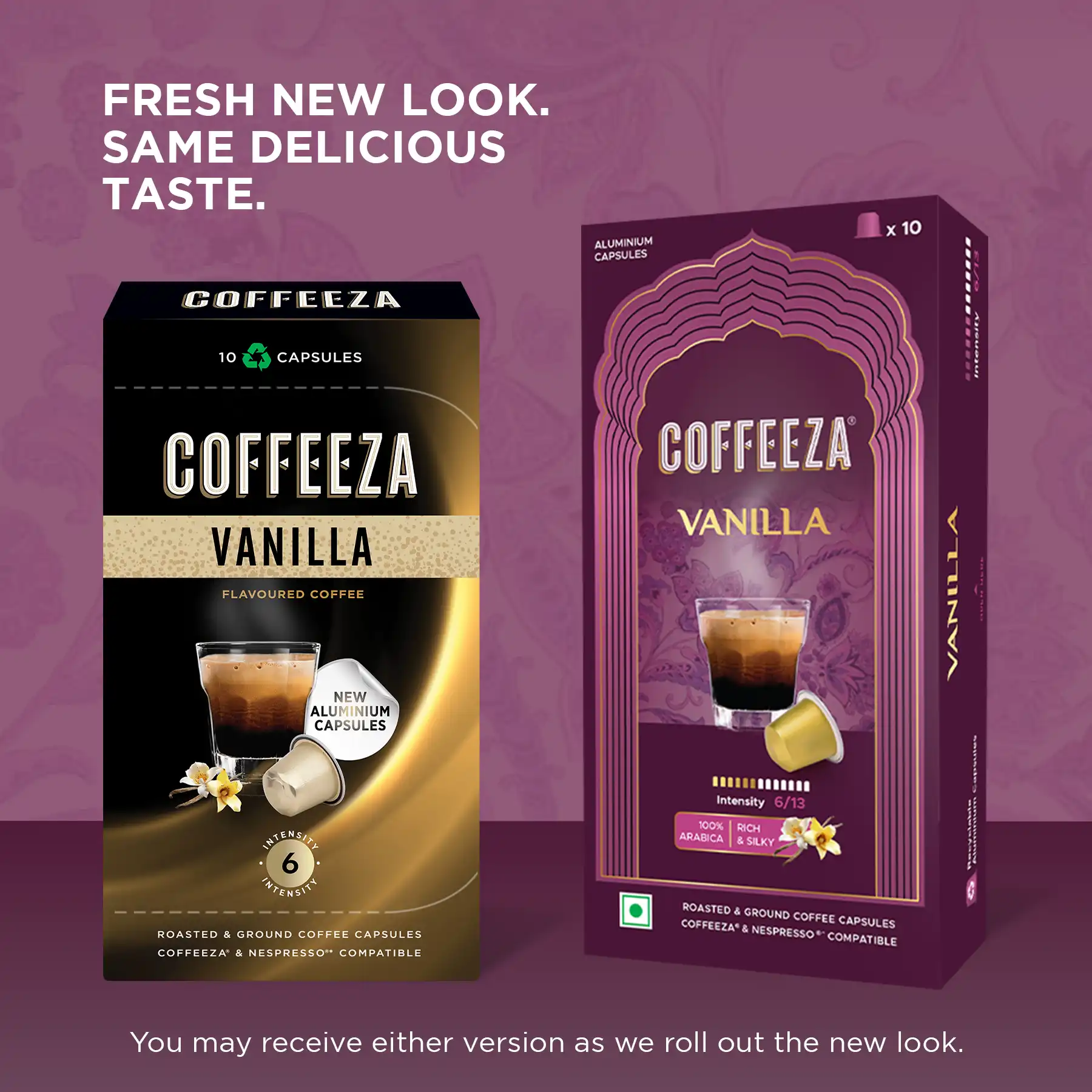 Vanilla 100% Arabica Flavoured Aluminium Coffee Capsules - Image 3